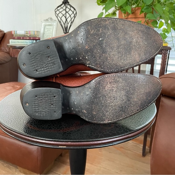 Tony Lama Vintage Western Boots men’s size 8EEE - Picture 4 of 10